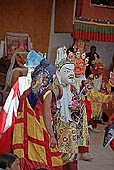 Ladakh - Cham masks dances at Tak Tok monastery